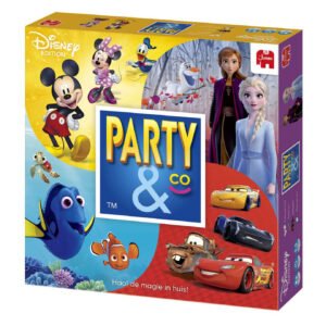 Disney Party & Co speldoos met populaire Disney figuren en Jumbo logo