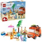LEGO Bluey 11202 Autorit naar het Strand set met doos, strandscène en familieauto