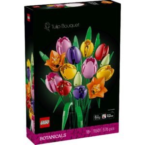 Verpakking van LEGO Boeket Tulpen uit de Botanicals collectie voor volwassenen