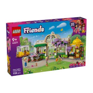 LEGO Friends doos van set 42671 Plant Café & Flower Shop met kleurrijke voorzijde
