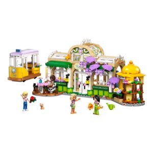 Volledig LEGO Friends bloemenwinkel speelset met poppetjes