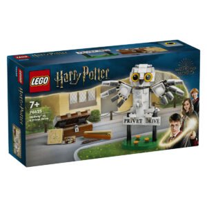 Verpakking voorkant LEGO Harry Potter 76425 Hedwig bij Ligusterlaan