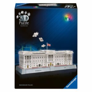 Verpakking van Ravensburger Buckingham Palace 3D puzzel met lichtfunctie