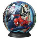 Marvel Spider-Man 3D puzzelbal met Spider-Gwen en Spider-Woman Ravensburger Spiderman 3D Puzzel, 72st.