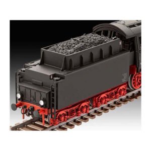 Achteraanzicht van de kolenwagen van Revell BR 03 locomotiefmodel