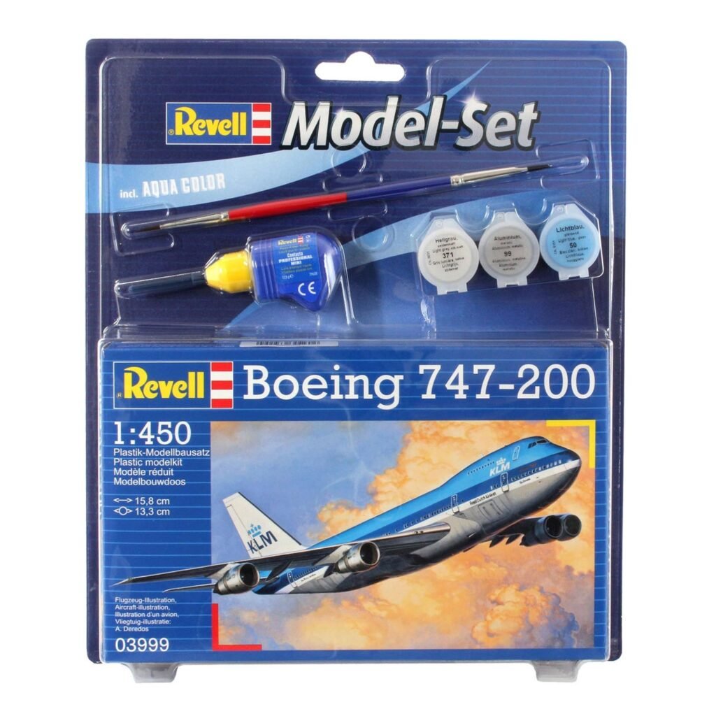 Verpakking van Revell Model Set - Boeing 747-200 op Schaal