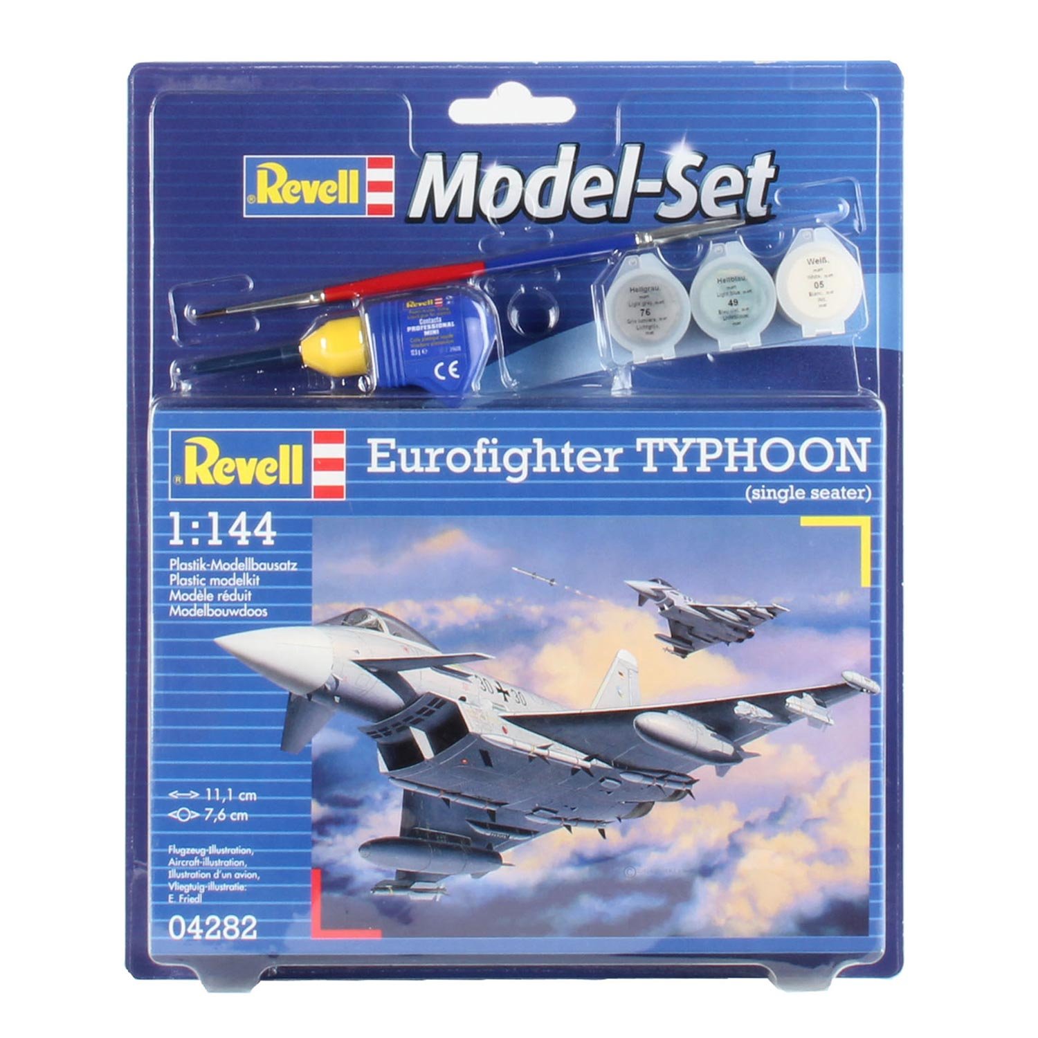 revell-model-set-eurofighter-typhoon-in-verpakking Revell Model Set - Eurofighter Typhoon verpakking voorzijde