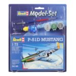 Verpakking van Revell Model Set - P-51D Mustang op witte achtergrond