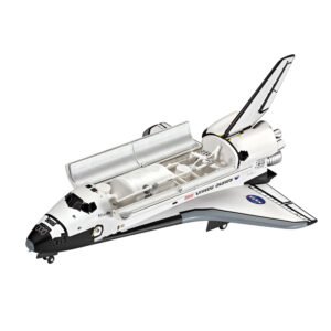 Volledig Atlantis ruimteveer schaalmodel met open laadruimte