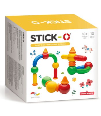 Stick-O Basisset 10-delig in kleurrijke productverpakking