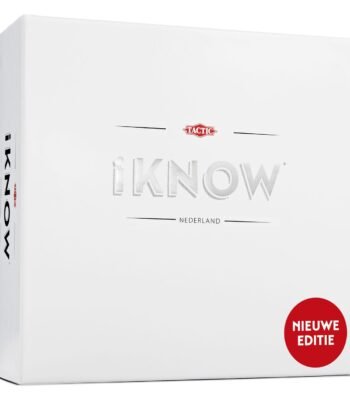 Voorkant van de iKNOW Nederland bordspel doos – nieuwe editie van Tactic iKNOW Nieuwe Editie Bordspel