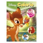 Disney kleurboek met Bambi en klassieke personages zoals de Cheshire Cat en Lady Disney Classics Animals Colorio Kleurboek