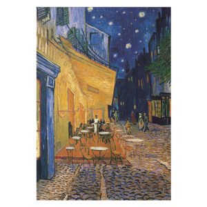 Schilderij Café Terrace at Night van Vincent van Gogh in volle glorie