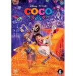 Voorzijde DVD van Disney Pixar's Coco kinderfilm vanaf 6 jaar
