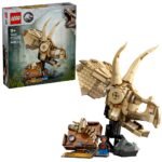 LEGO Jurassic world 76969 Dinosaurus Triceratops fossielenset met verpakking en modelweergave