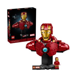 LEGO Marvel 76327 Iron Man MK4 buste set inclusief minifiguur en verpakking