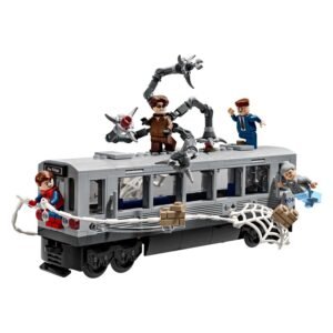 LEGO Spider-Man metro scène met web en strijd tegen Doctor Octopus