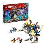 LEGO Ninjago 71843 Rogue's Mecha Drakenrijder set en minifiguren in actie