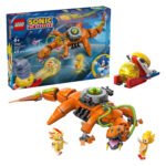 LEGO Sonic The Hedgehog 77003 Super Shadow Vs. Biolizard set met Biolizard en speelfiguren in actie