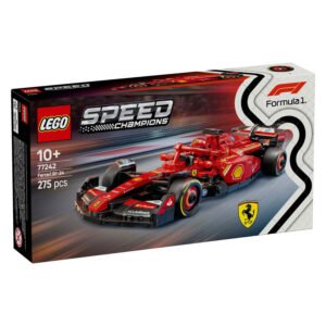 LEGO Speed Champions Ferrari SF-24 bouwset met raceauto op verpakking voorkant