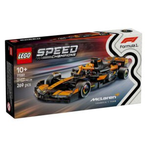 Voorkant van LEGO Speed Champions McLaren F1 Team bouwdoos