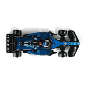 Bovenaanzicht van LEGO Williams Racing FW46 F1 auto