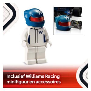 LEGO Williams Racing coureur minifiguur met accessoires