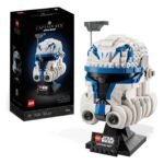 LEGO Star Wars 75349 Captain Rex helm model set inclusief doos en model op standaard