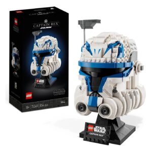 LEGO Star Wars 75349 Captain Rex helm model set inclusief doos en model op standaard