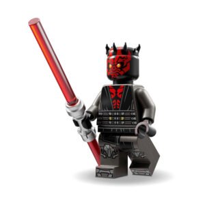 LEGO Darth Maul minifiguur met dubbele rode lightsaber