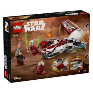 Achterzijde doos van LEGO Star Wars set 75401 met minifiguren en functies