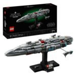 LEGO Star Wars 75405 Home One Starcruiser set met verpakking en gebouwd model