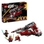 LEGO Star Wars 75401 Ahsoka's Jedi Interceptor complete set met verpakking op achtergrond