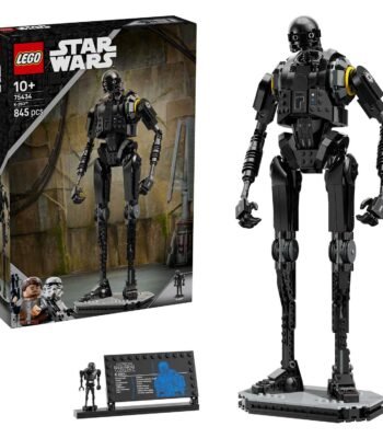 Complete LEGO Star Wars 75434 K-2SO Security Droid Robot set met doos en display
