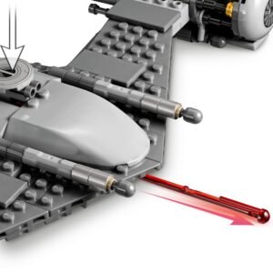 Vleugel van LEGO Star Wars N-1 Starfighter met afvuurfunctie