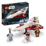 LEGO Star Wars 75333 De Jedi Starfighter Obi-Wan Kenobi set met verpakking en minifiguren