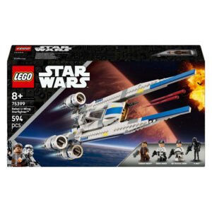 LEGO Star Wars 75399 doos voorkant met Rebel U-Wing en 4 minifiguren