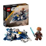 LEGO Star Wars 75400 Plo Koons Jedi Starfighter Microfighter met minifiguur van Plo Koon en blauwe Jedi Starfighter