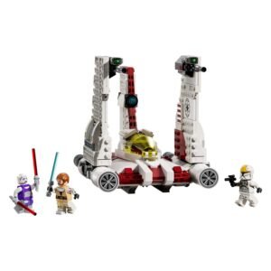 LEGO Star Wars V-19 Starfighter met minifiguren Asajj Ventress, Obi-Wan en piloot
