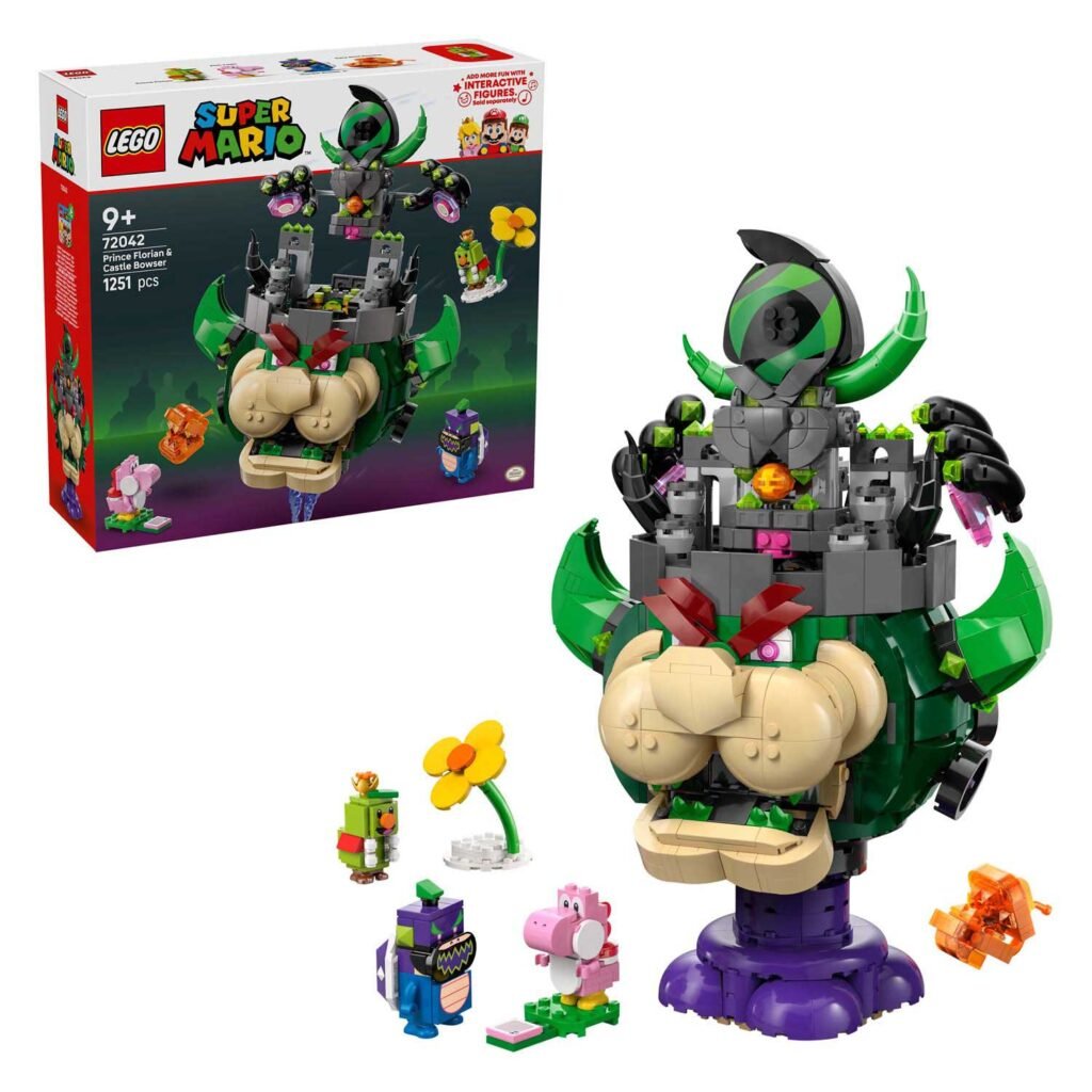 LEGO Super Mario 72042 Prins Florian en Kasteel Bowser set met figuren