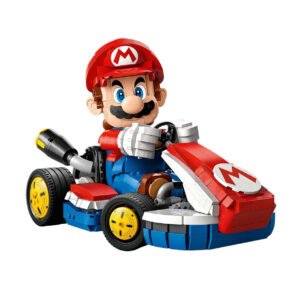 LEGO Super Mario kart model van dichtbij zonder verpakking