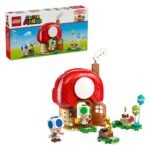 LEGO Super Mario 72041 Toad's Huisfeestje bouwset met verpakking en personages