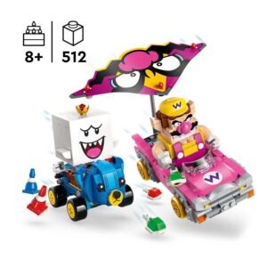 LEGO Super Mario Wario en King Boo voertuigen set met 512 onderdelen