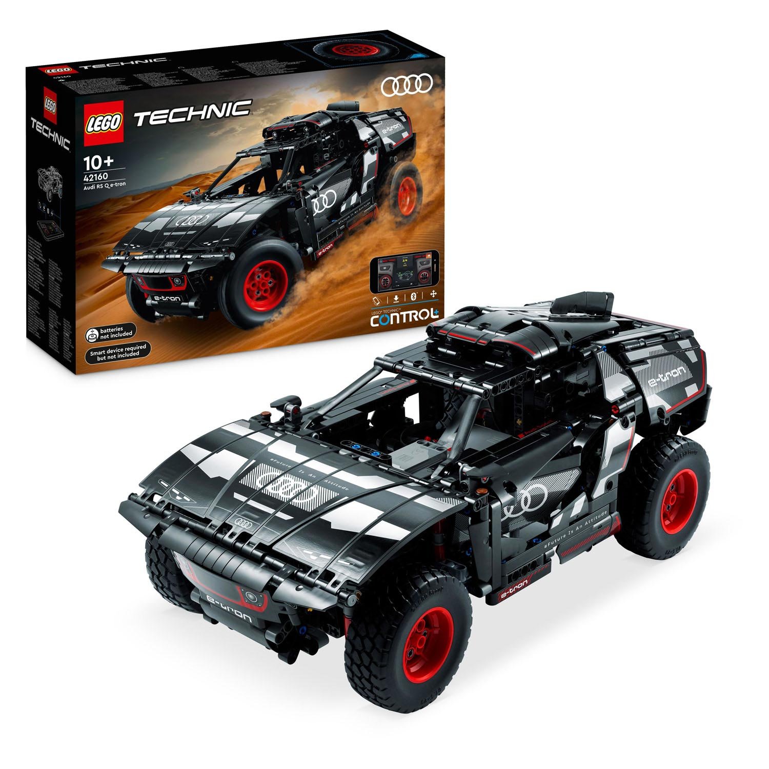 lego-technic-audi-rs-q-e-tron-met-doos LEGO Technic 42160 Audi RS Q e-tron set met originele verpakking