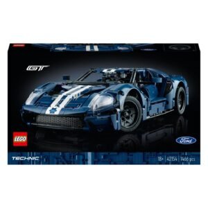 Voorkant doos van de LEGO Technic Ford GT doos met 1466 onderdelen