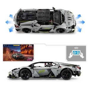 LEGO Technic Lamborghini met beweegbare onderdelen en game integratie