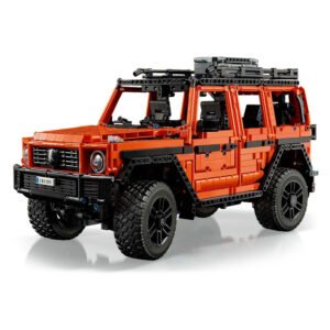 Zijaanzicht van LEGO Technic Mercedes G-Klasse SUV model