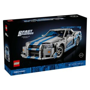 LEGO Technic doos voorkant van de 2 Fast 2 Furious Nissan Skyline GT-R R34 set