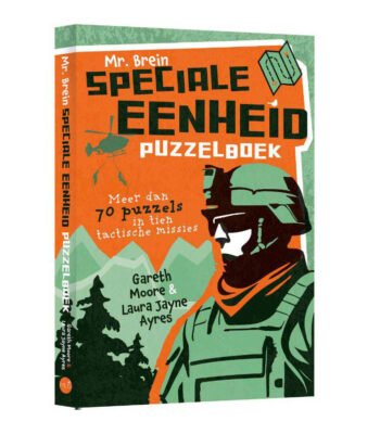 Mr. Brein Speciale eenheid Puzzelboek afgebeeld op witte achtergrond