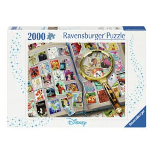 Ravensburger Disney puzzeldoos met 2000 stukjes en postzegelthema Ravensburger Legpuzzel Mijn Mooiste Postzegels, 2000st.